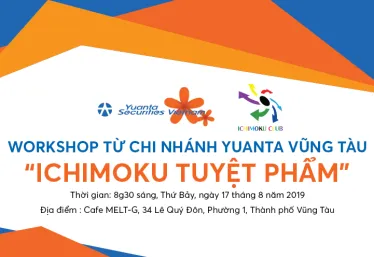 THÔNG BÁO THAM DỰ WORKSHOP “ICHIMOKU TUYỆT PHẨM”